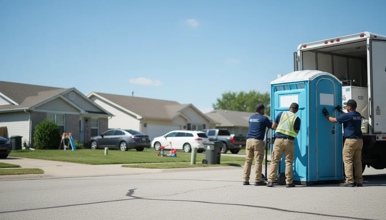 Standard Porta Potty Rentals in Lawrenceville, IL near me